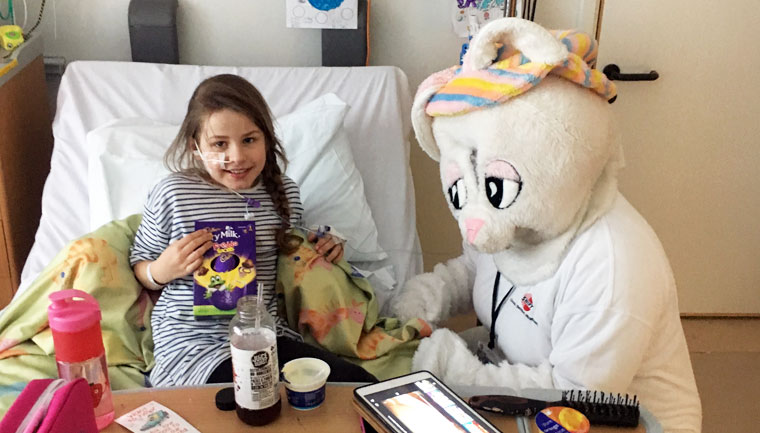 Bringing Easter 2019 to the Children’s Wards of Oxfordshire, Berkshire and Wiltshire